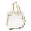 Carryall Tote - Tan and Clear