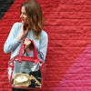 Carryall Tote - Crimson and Clear