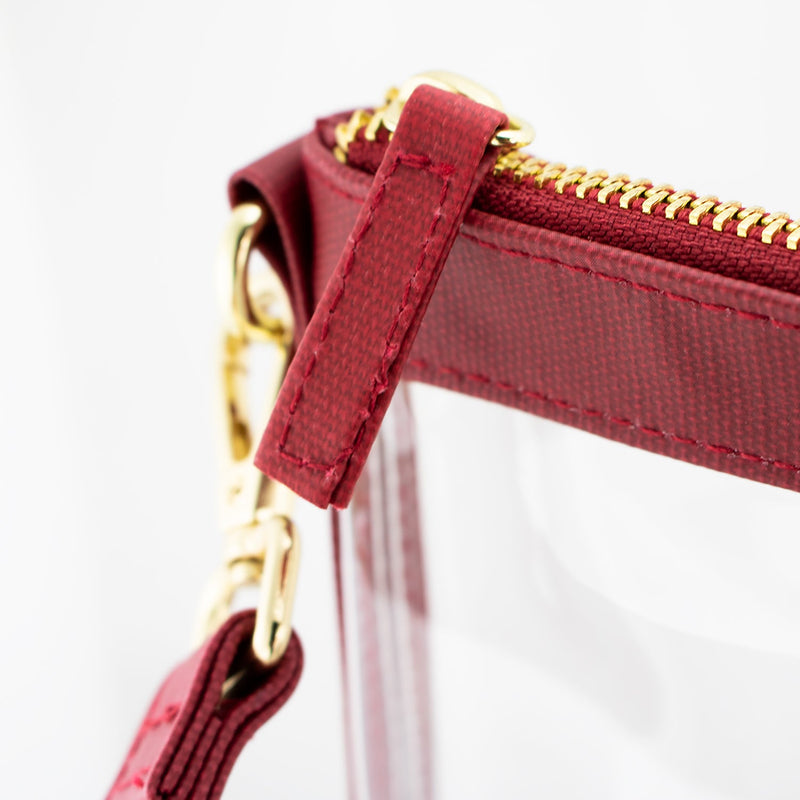 Small Crossbody - Crimson and Clear
