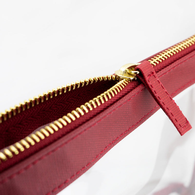 Small Crossbody - Crimson and Clear