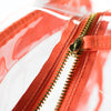 Carryall Tote - Orange and Clear