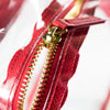Carryall Tote - Red and Clear