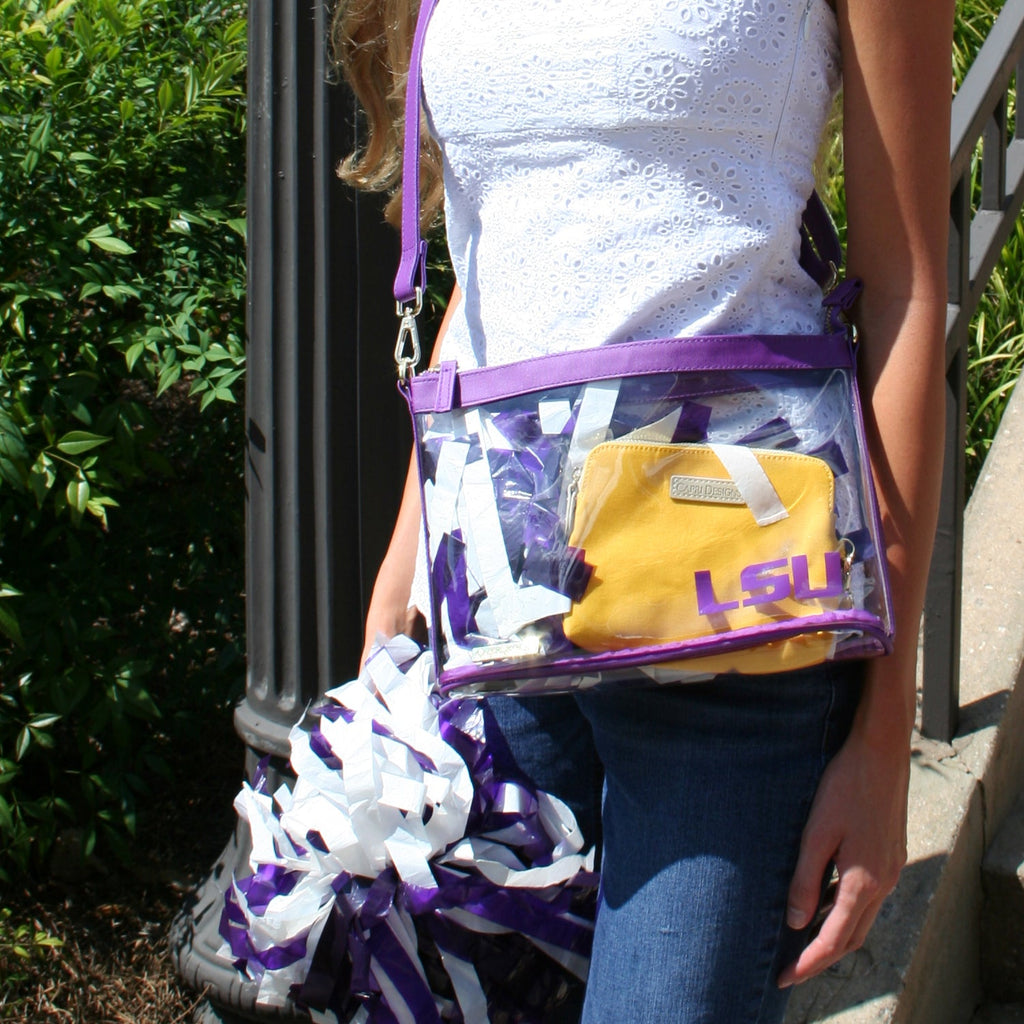 Large Crossbody - Louisiana State University (LSU)