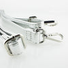 Large Crossbody - Silver and Clear