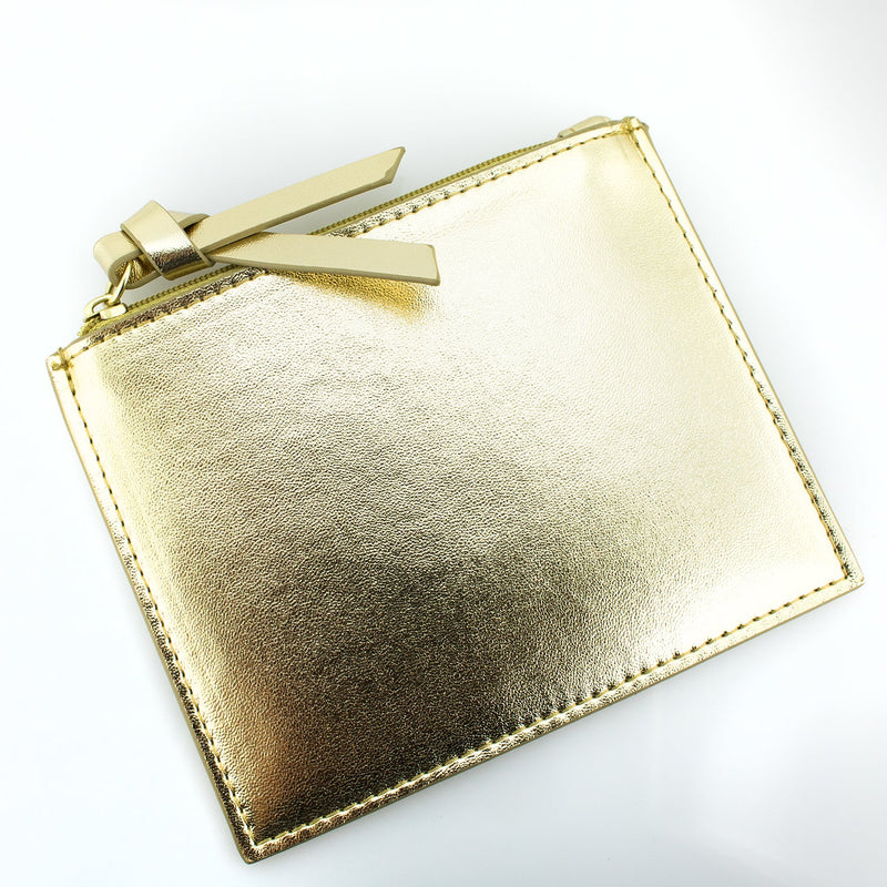 Half Moon Crossbody - Gold and Clear