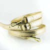 Half Moon Crossbody - Gold and Clear