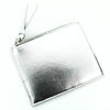Half Moon Crossbody - Silver and Clear