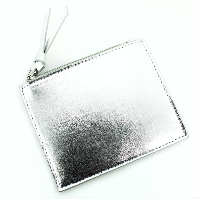 Half Moon Crossbody - Silver and Clear
