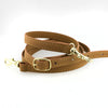 Half Moon Crossbody - Camel and Clear