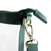 Small Crossbody - Green and Clear