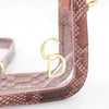 Camera Crossbody - Clear Bag with Mauvewood Accents
