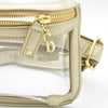 Belt Bag - Clear Bag with Gold Accents