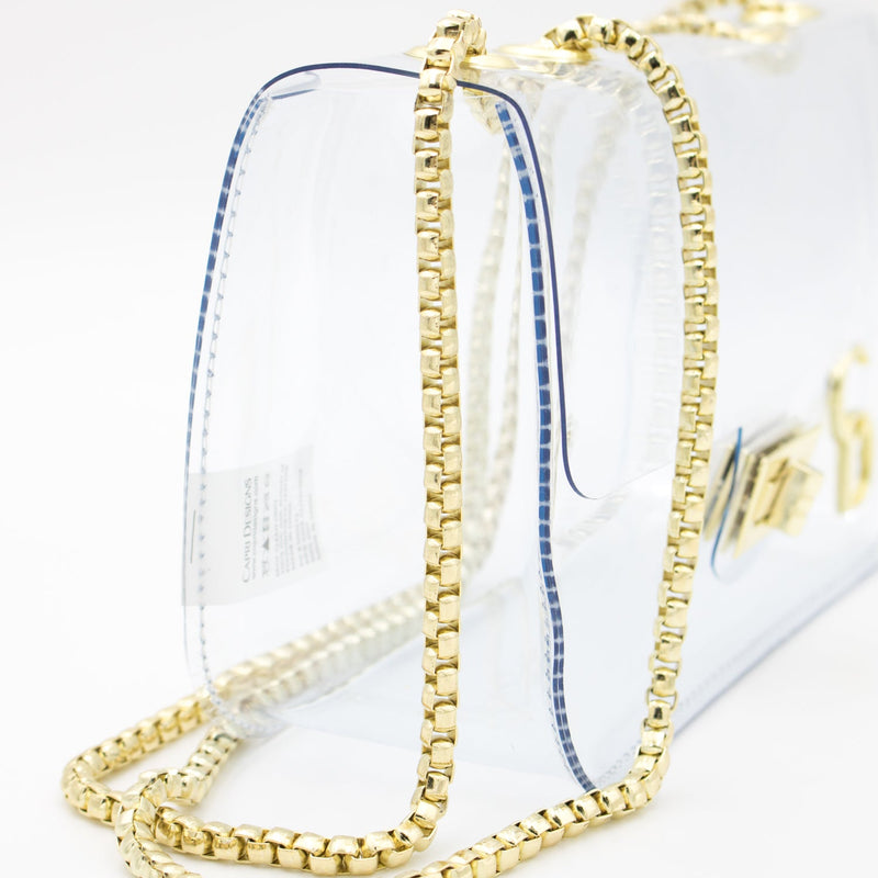 Convertible Crossbody - Clear Bag PVC