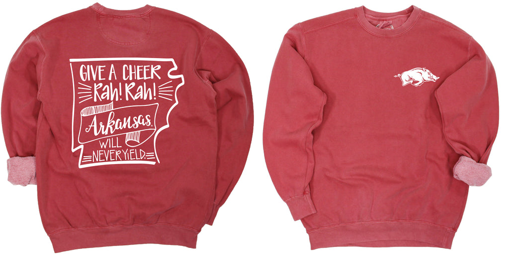 Pep Squad Crew- University of Arkansas