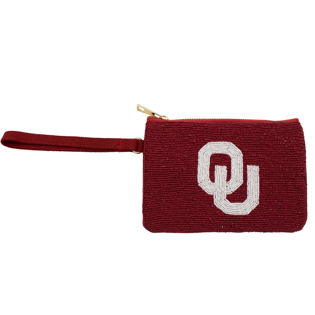 Beaded Accessory Case - University of Oklahoma
