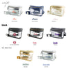 Belt Bag - Clear Bag with Navy and Gold Accents