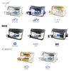 Belt Bag - Clear Bag with Navy and Gold Accents