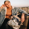 Carryall Tote - Tan and Clear