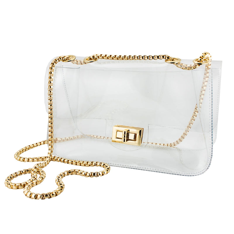 Convertible Crossbody - Clear Bag PVC