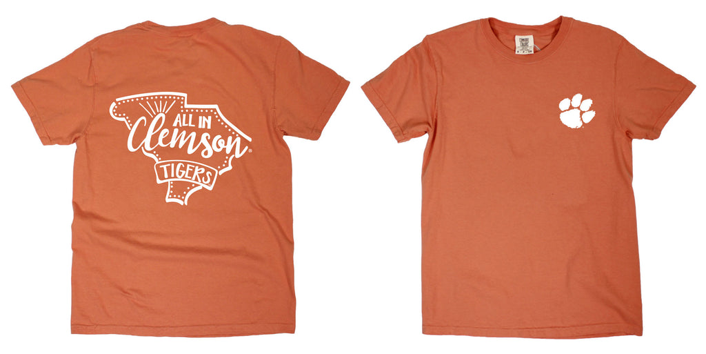 Pep Squad Tee- Clemson University
