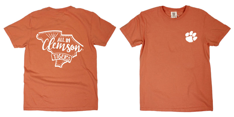 Pep Squad Tee- Clemson University
