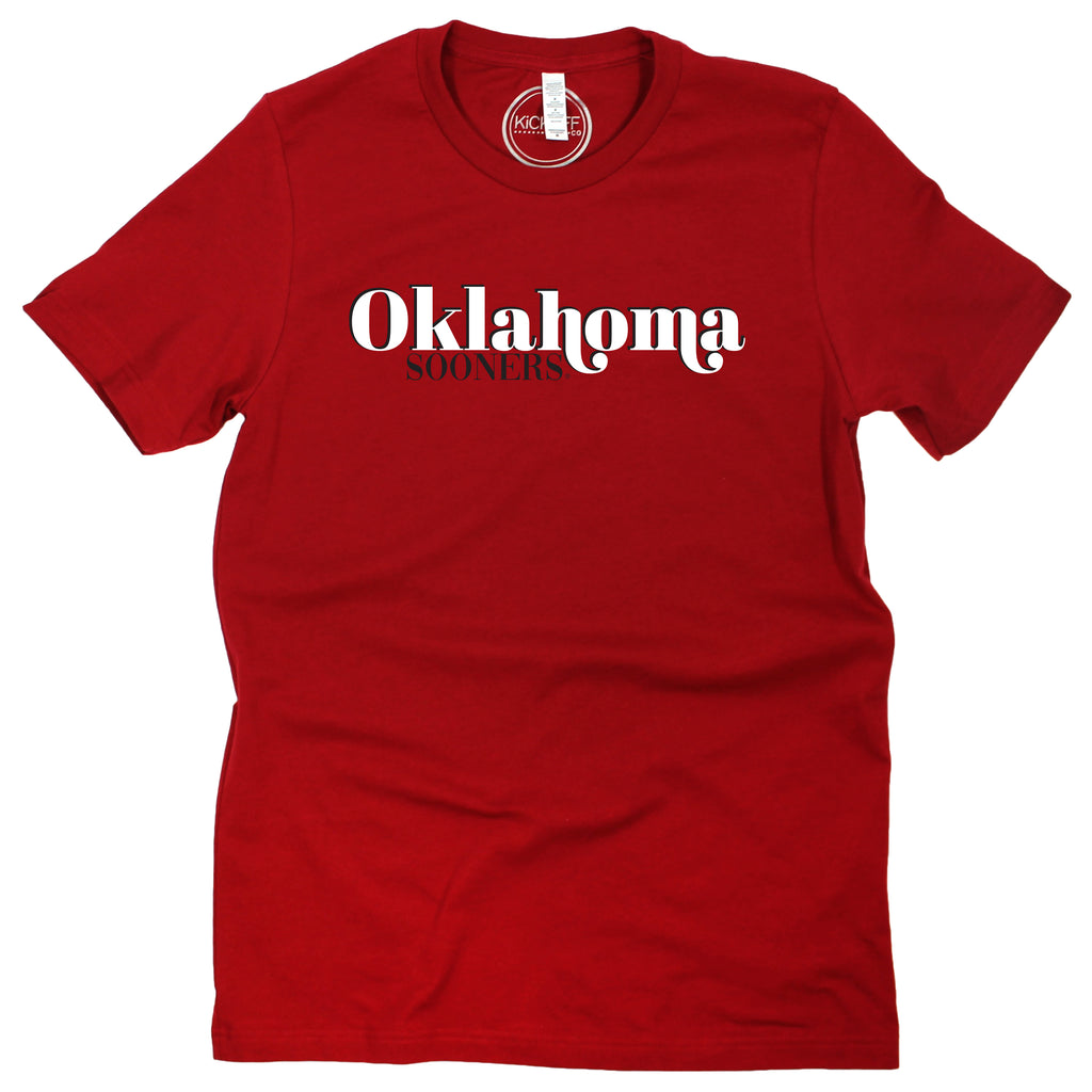 First Down tee- University of Oklahoma