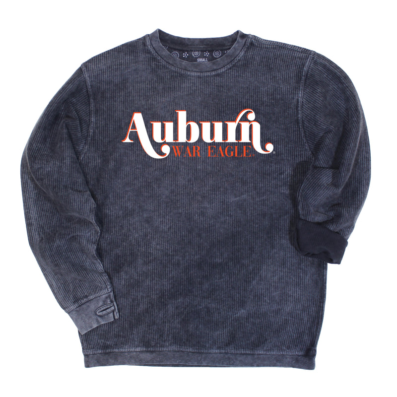 First Down Corded Crew- Auburn University