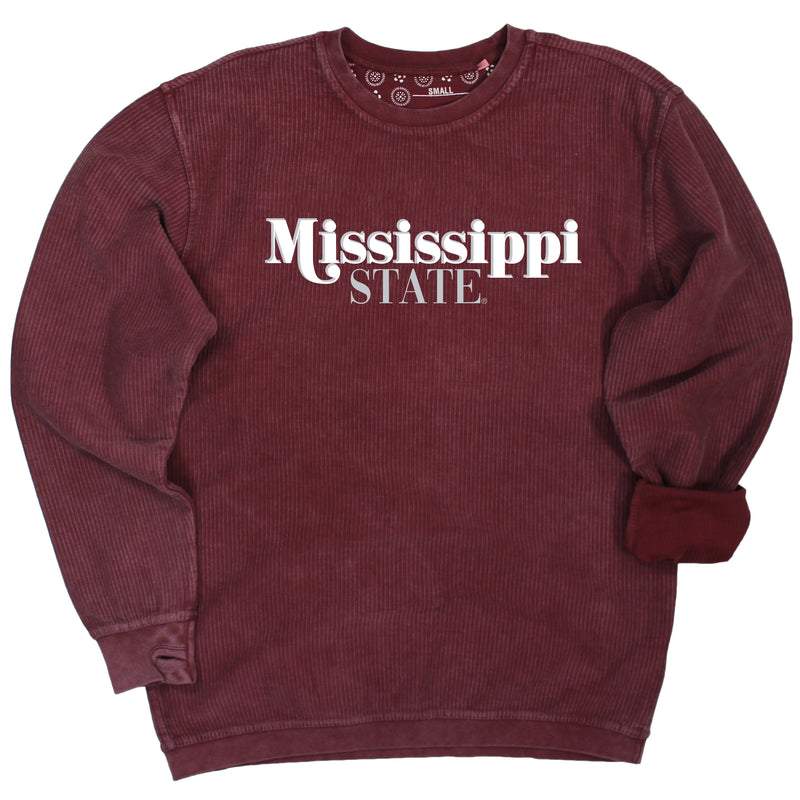 First Down Corded Crew- Mississippi State University
