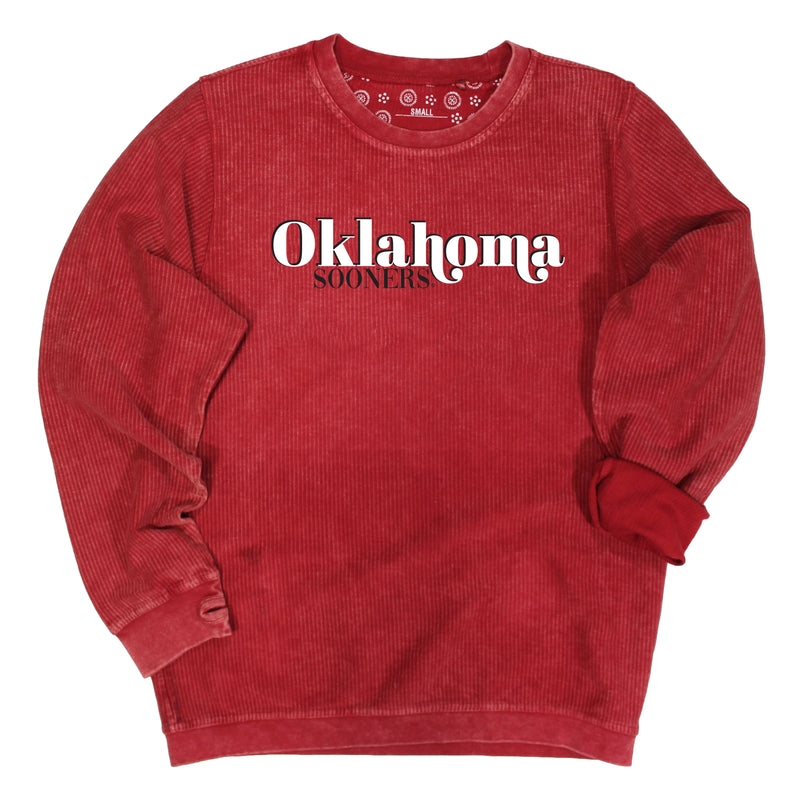 First Down Corded Crew- University of Oklahoma