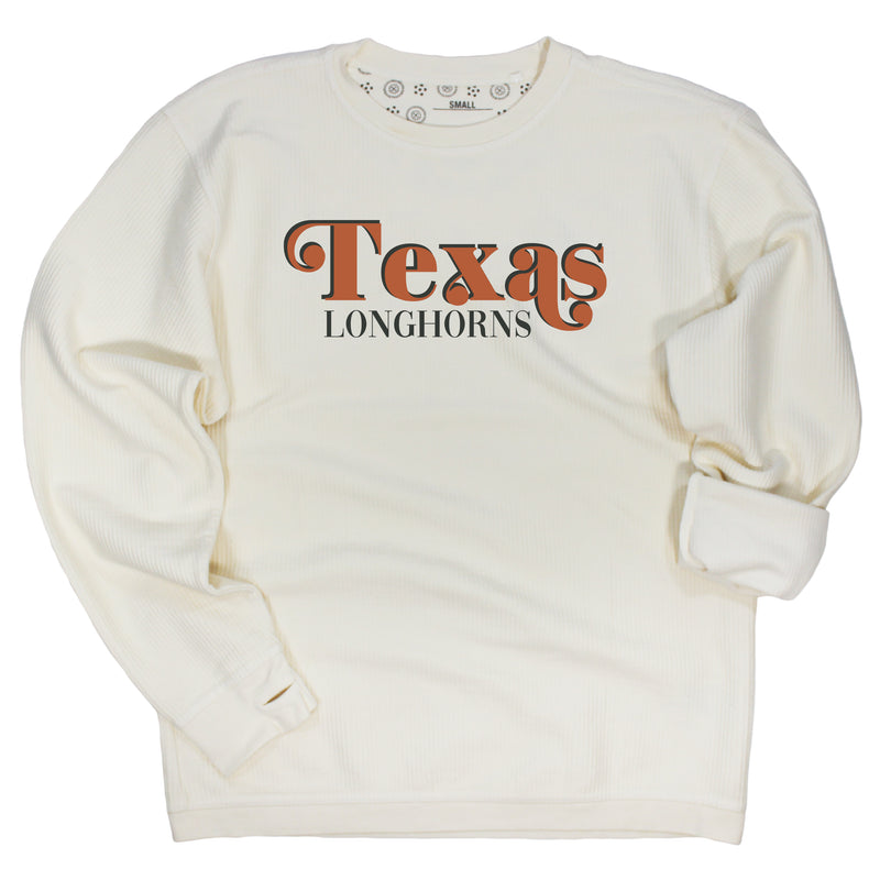 First Down Corded Crew- University of Texas