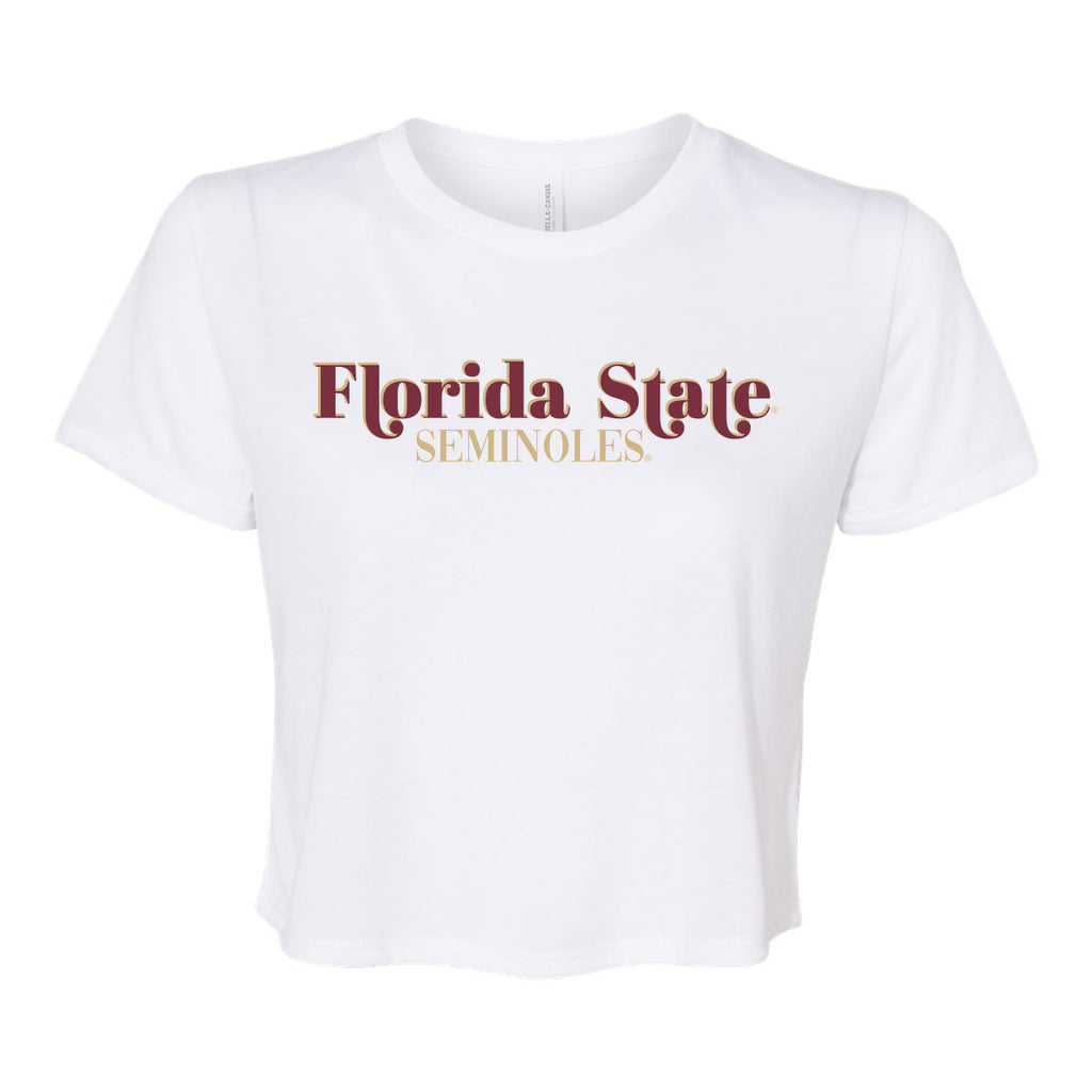 First Down Crop tee- Florida State University