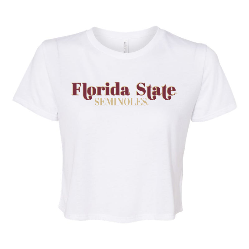 First Down Crop tee- Florida State University