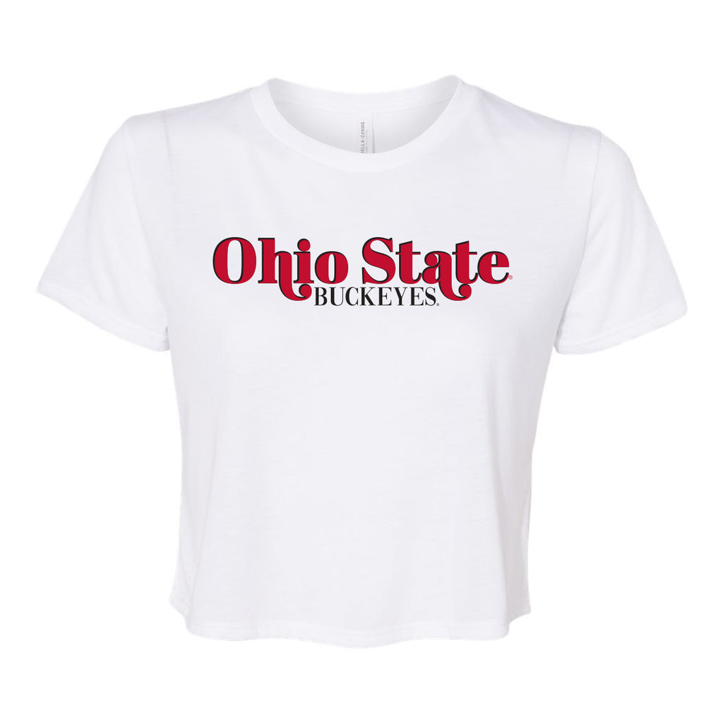 First Down Crop Tee- Ohio State University (The)