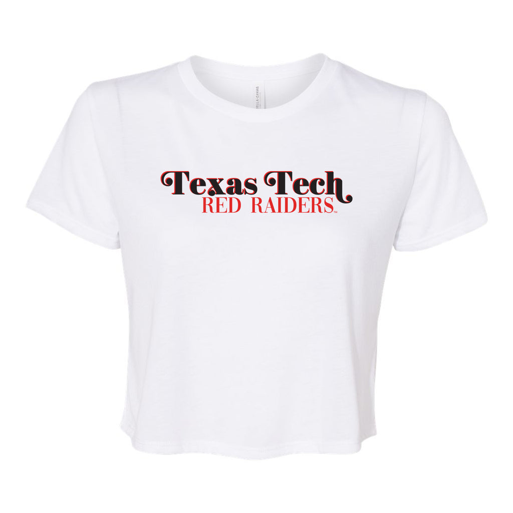 First Down Crop tee- Texas Tech University