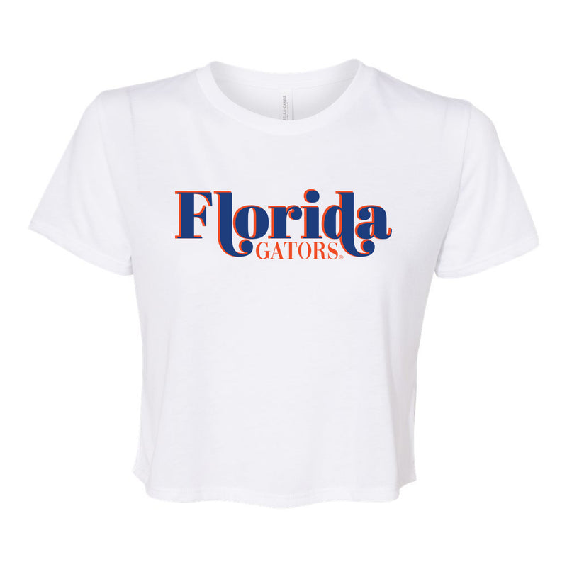 First Down Crop Tee- University of Florida