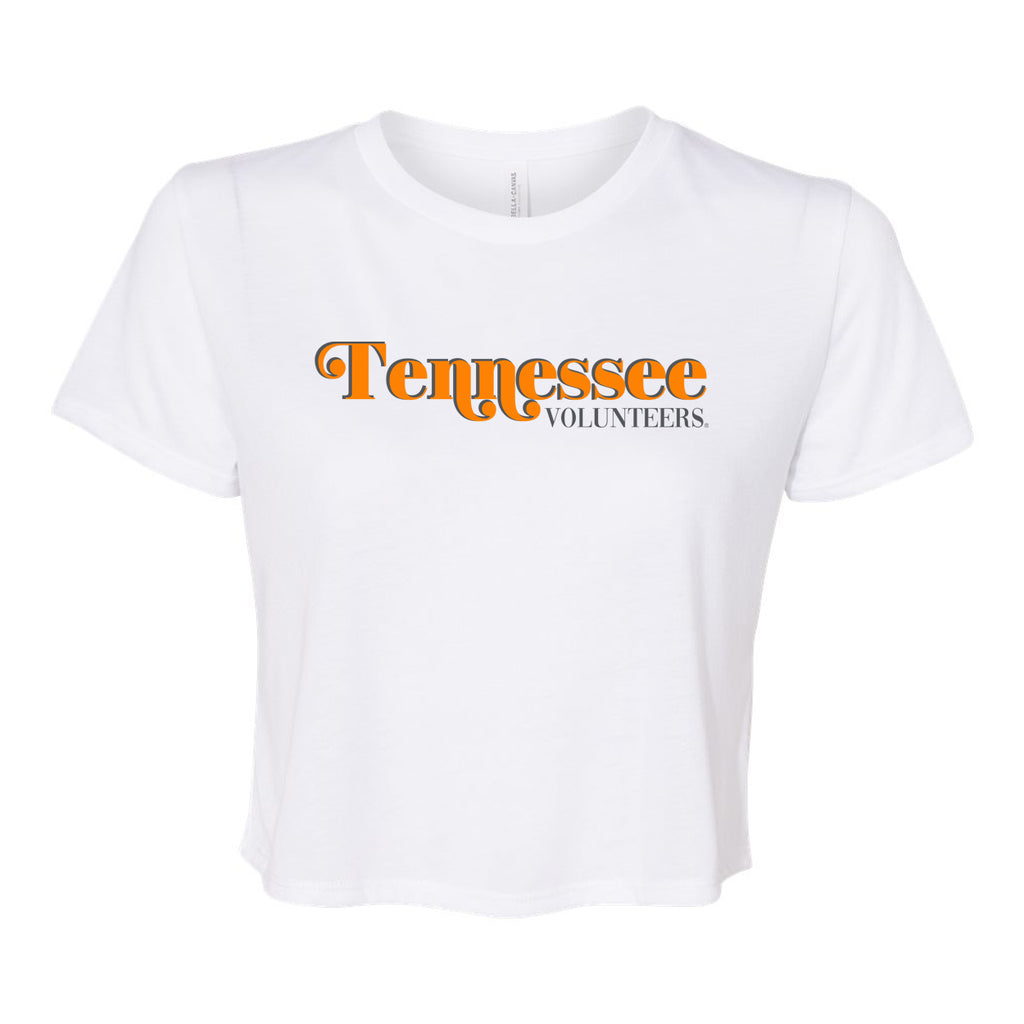 First Down Crop Tee- University of Tennessee