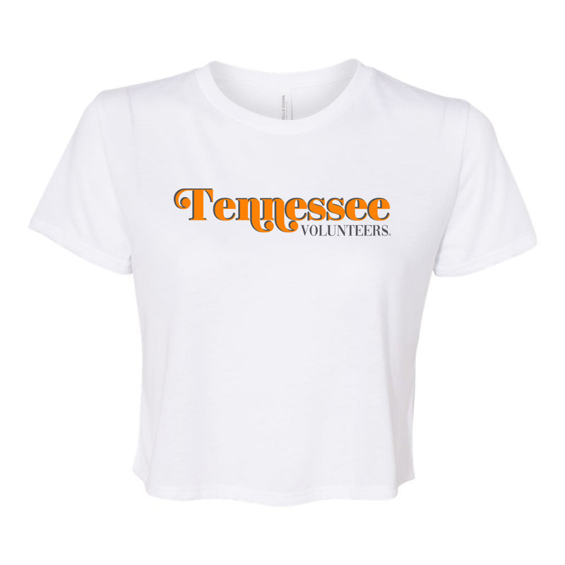 First Down Crop Tee- University of Tennessee