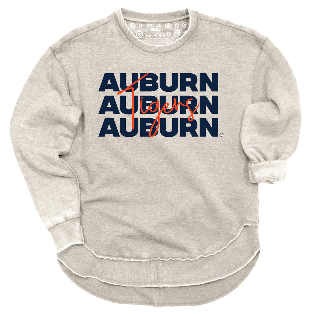 Game Time Poncho Fleece- Auburn University