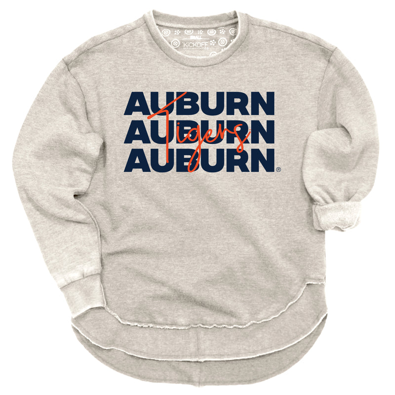 Game Time Poncho Fleece- Auburn University