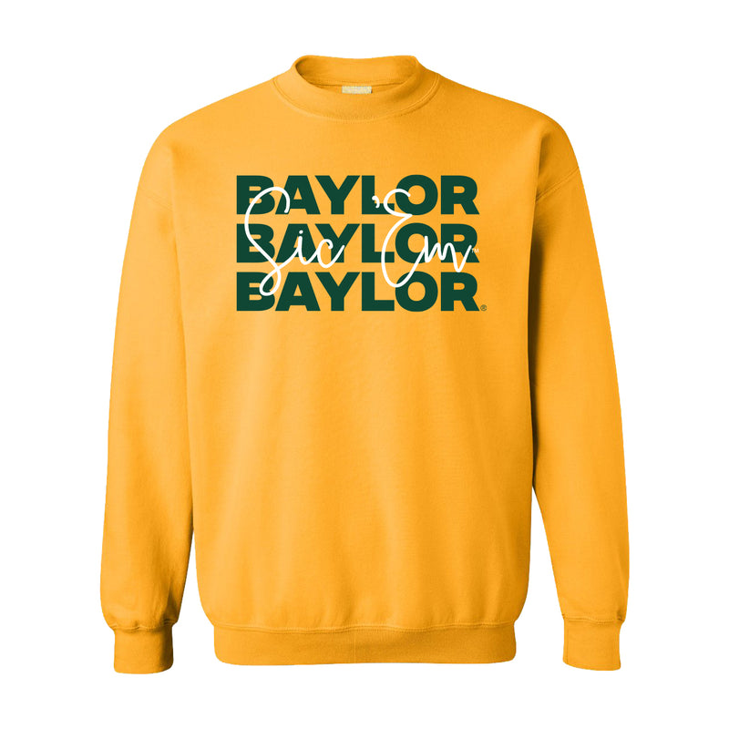 Game Time Crewneck- Baylor University