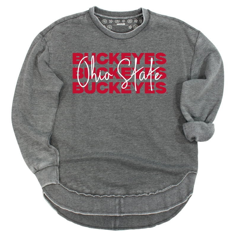 Game Time Poncho Fleece- Ohio State University (The)
