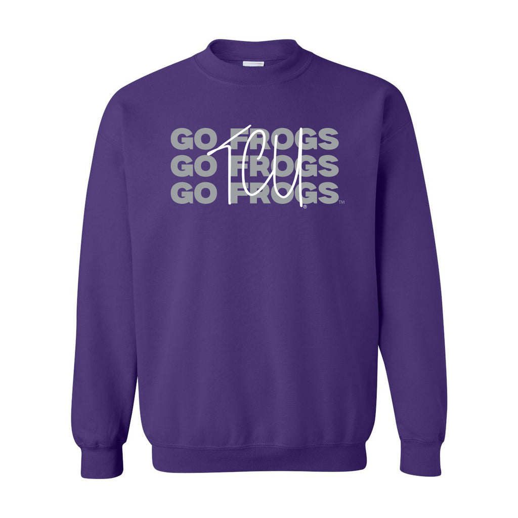 Game Time Crewneck- Texas Christian University