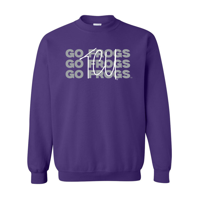 Game Time Crewneck- Texas Christian University