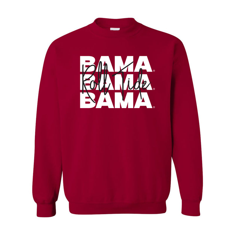 Game Time Crewneck- University of Alabama