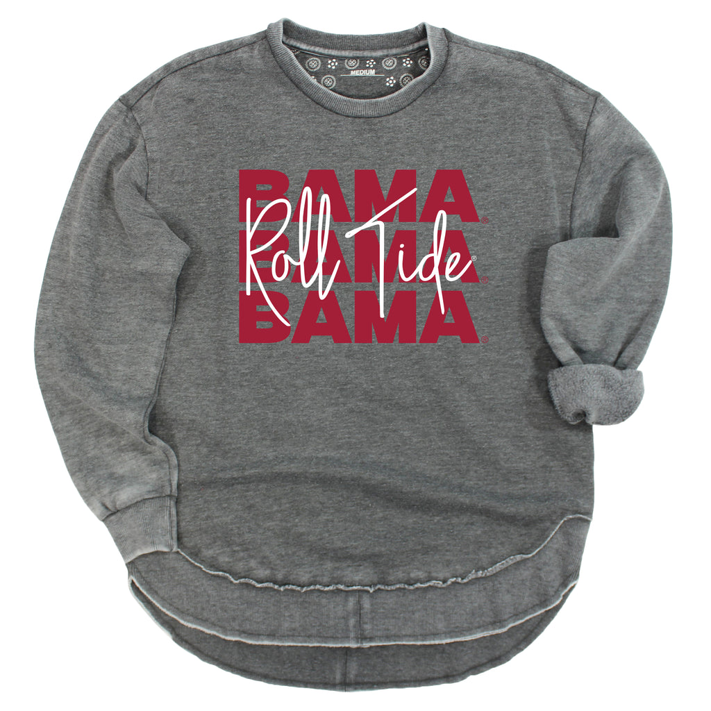 Game Time Poncho Fleece- University of Alabama