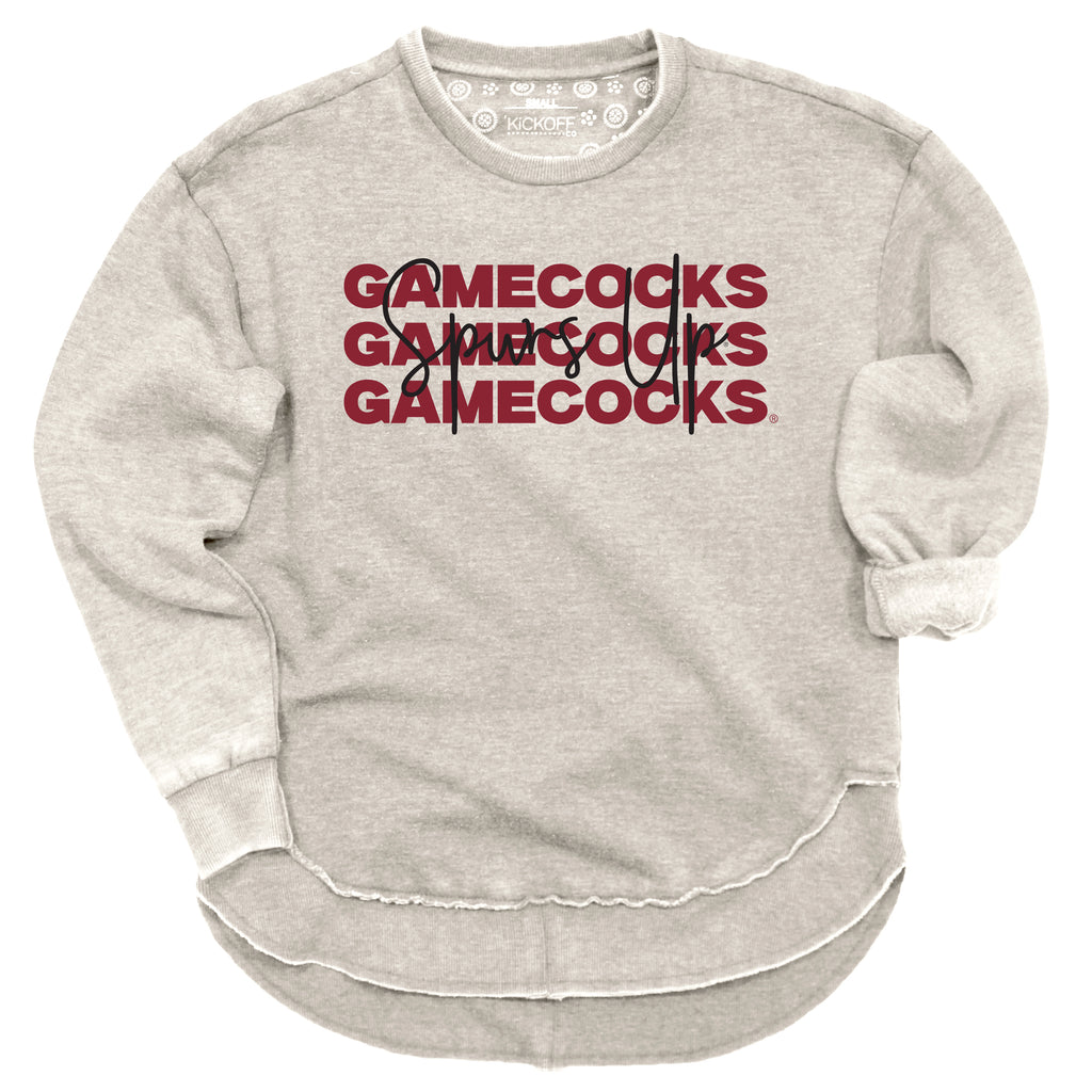 Game Time Poncho Fleece- University of South Carolina