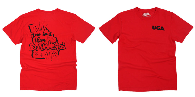 Pep Squad Tee- University of Georgia