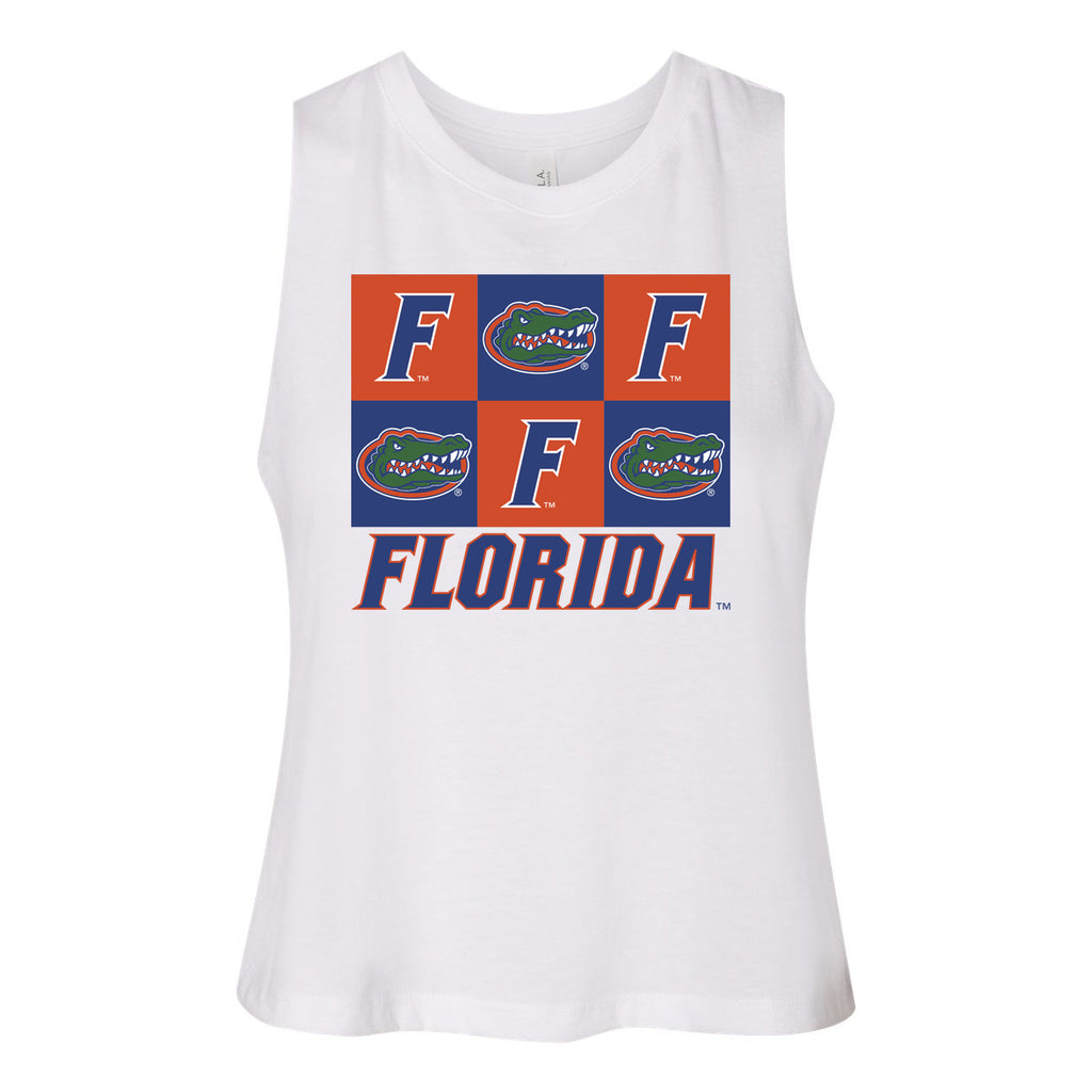 Gridiron Cut-Off Tee- University of Florida