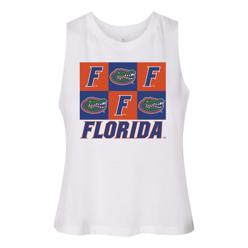 Gridiron Cut-Off Tee- University of Florida