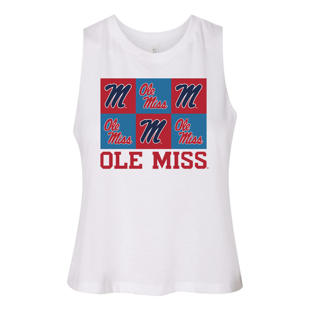 Gridiron Cut-Off Tank- University of Mississippi